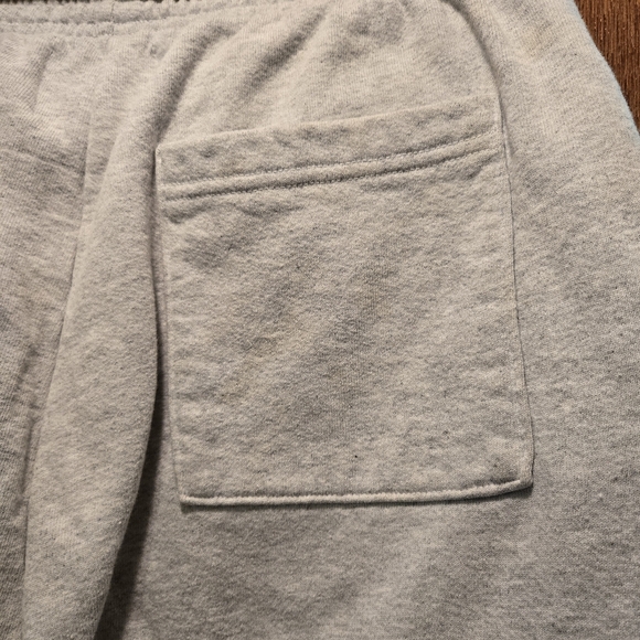 LOM Clothing "Loyalty over money" fleeced lined gray joggers sz2X 34"x32" - Picture 7 of 9